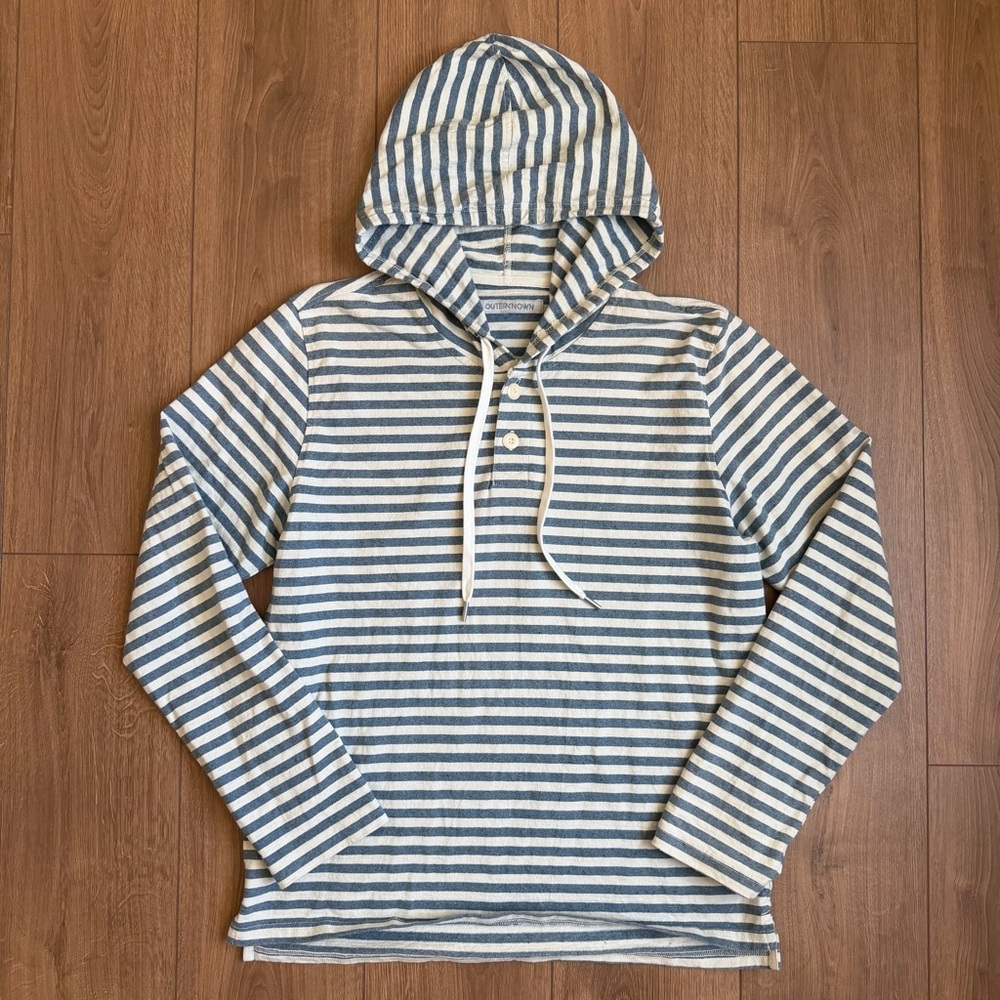 Outerknown Hooded Henley Pullover - image 3